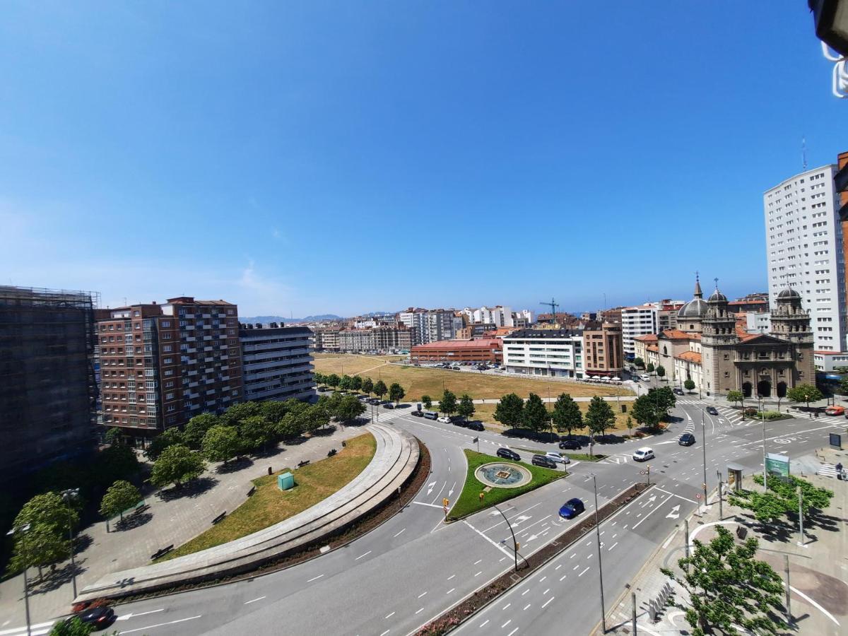 Apartamento Centro Gijon Con Wifi Gratis Y Parking Publico Proximo Incluido Экстерьер фото