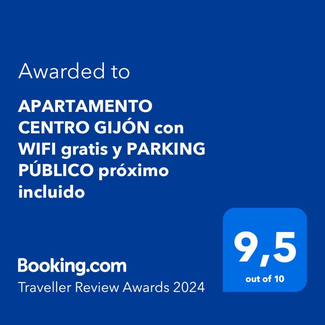 Apartamento Centro Gijon Con Wifi Gratis Y Parking Publico Proximo Incluido Экстерьер фото